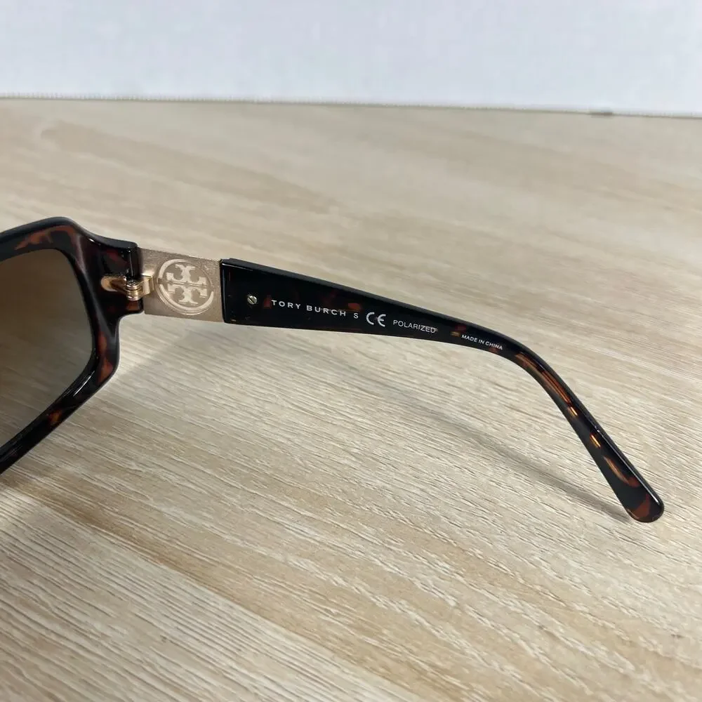 Tory Burch TY9028 510/T5 Sunglasses Polarized Dark Brown Tortoise 56-18-130